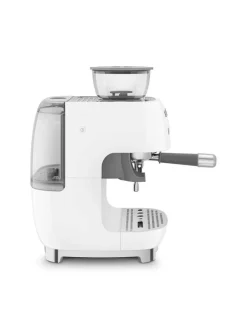 Smeg espressokeitin myllyllä EGF03WHEU valkoinen