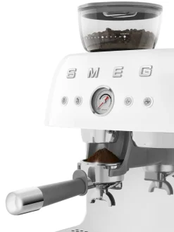 Smeg espressokeitin myllyllä EGF03WHEU valkoinen