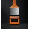 Smeg induktioliesi monitoimiuunilla CPF9IPOR Portofino oranssi