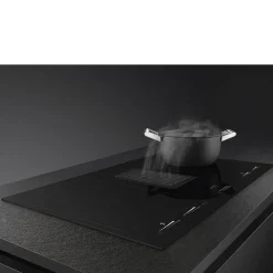 Smeg induktiotaso/liesituuletin HOBD682D1 80 cm musta