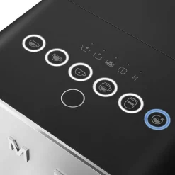 Smeg kahviautomaatti maitokannulla BCC13BLMEU, musta