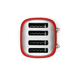 Smeg leivänpaahdin TSF03RDEU 4-viipaleen, punainen