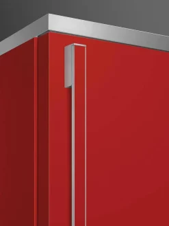 Smeg Portofino jääkaappipakastin FA490RR5 punainen oikea SPA