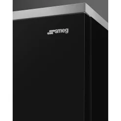 Smeg Portofino jääkaappipakastin FA490RBL5 musta oikea