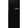 Smeg retrojääkaappi FAB28LBL5 153 cm, musta, vasen