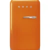 Smeg retrojääkaappi FAB5LOR5 73 cm, oranssi, vasen