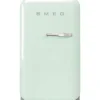 Smeg retrojääkaappi FAB5LPG5 73 cm, pastellinvihreä, vasen