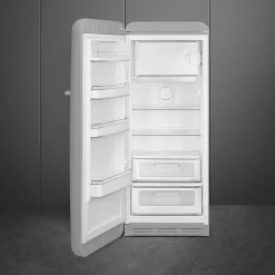 Smeg retrojääkaappi FAB28LSV5 153 cm, hopea, vasen