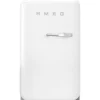 Smeg retrojääkaappi FAB5LWH5 73 cm, valkoinen, vasen