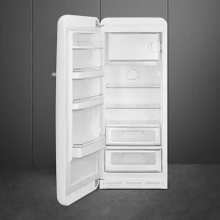 Smeg retrojääkaappi FAB28LWH5 153 cm, valk., vasen