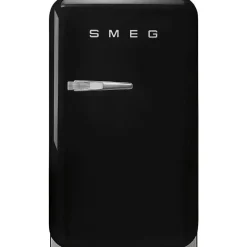 Smeg retrojääkaappi FAB5RBL5 73 cm, musta, oikea