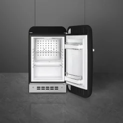 Smeg retrojääkaappi FAB5RBL5 73 cm, musta, oikea