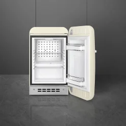 Smeg retrojääkaappi FAB5RCR5 73 cm, kerma, oikea