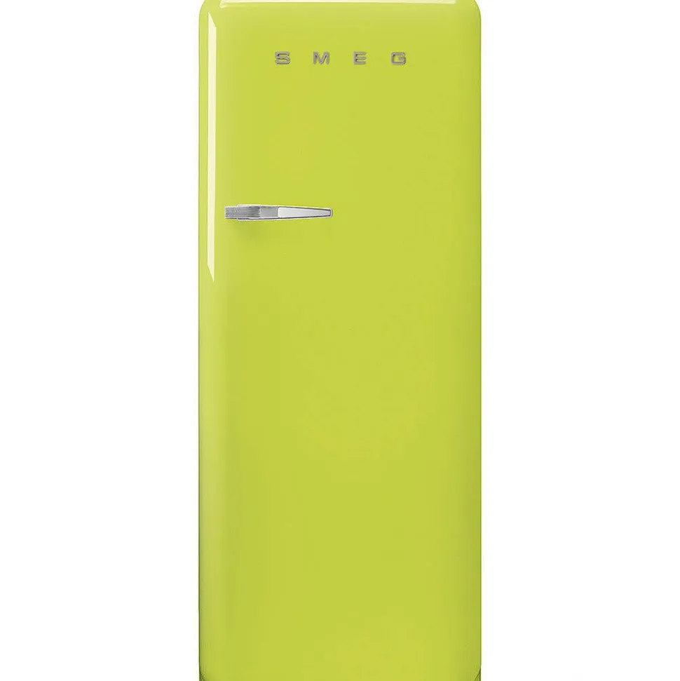 Smeg retrojääkaappi FAB28RLI5 153 cm, lime, oikea