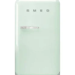 Smeg retrojääkaappi FAB10RPG5, pastellinvihreä, oikea