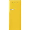 Smeg retrojääkaappi FAB28RYW5 153 cm, kelt., oikea