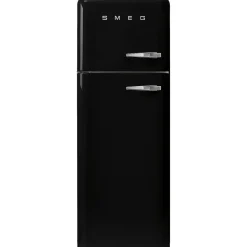 Smeg retrojääkaappipakastin FAB30LBL5 musta, vasen