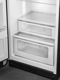 Smeg retrojääkaappipakastin FAB30LBL5 musta, vasen