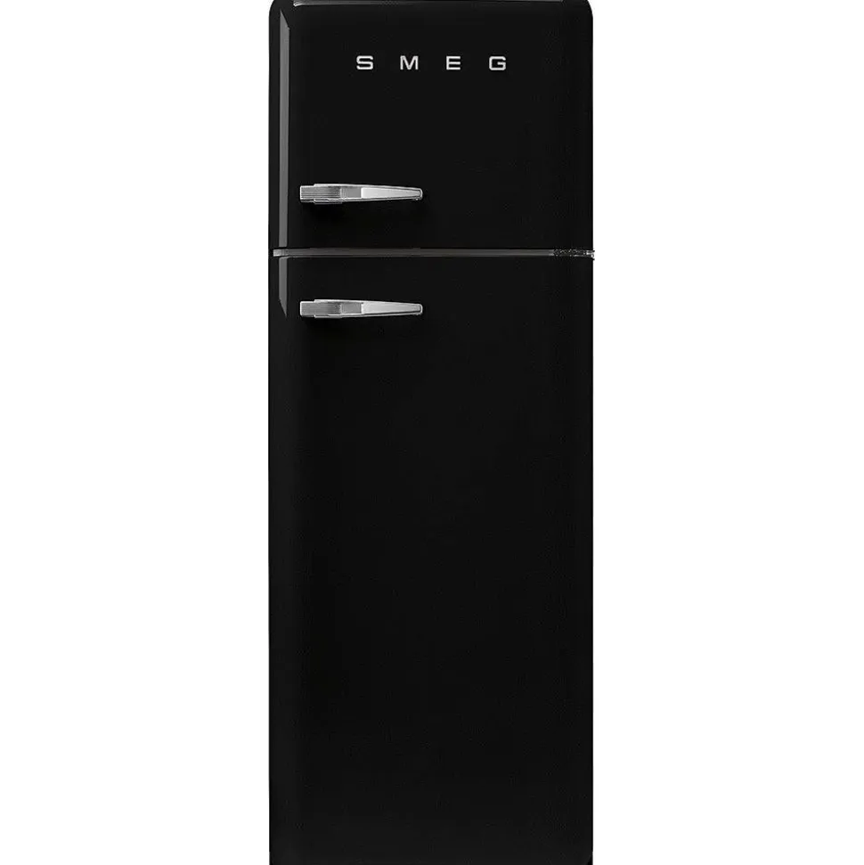 Smeg retrojääkaappipakastin FAB30RBL5 musta, oikea