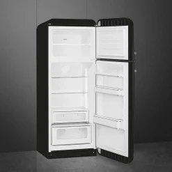 Smeg retrojääkaappipakastin FAB30RBL5 musta, oikea