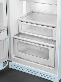Smeg retrojääkaappipakastin FAB30LPB5 pastellinsininen, vasen