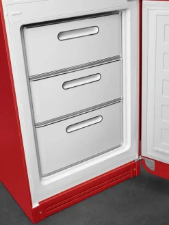 Smeg retrojääkaappipakastin FAB32RRD5 punainen, oikea