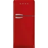 Smeg retrojääkaappi-pakastin FAB50RRD5 pun., oikea