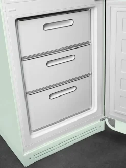 Smeg retrojääkaappipakastin FAB32RPG5 pastellinvihreä, oikea