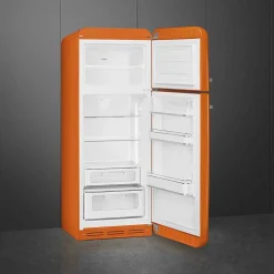 Smeg retrojääkaappipakastin FAB30ROR5 oranssi, oikea