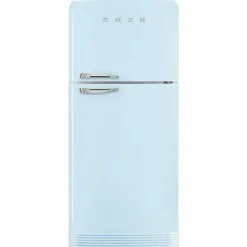 Smeg retrojääkaappi-pakastin FAB50RPB5, pastellinsininen, oikea