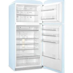 Smeg retrojääkaappi-pakastin FAB50RPB5, pastellinsininen, oikea