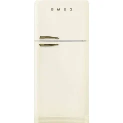 Smeg retrojääkaappi-pakastin FAB50RCR5, kerma, oikea