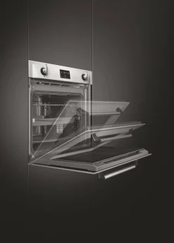 Smeg SOP6902S2PX 60cm yhdistelmähöyryuuni Viktoria, teräs