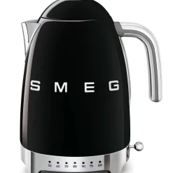 Smeg vedenkeitin KLF04BLEU lämpötilan säädöllä, musta