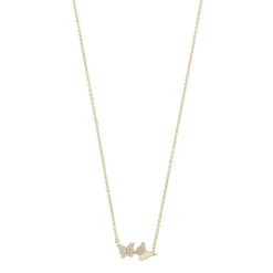 Snö of Sweden kaulakoru Vega 42, kilta/kirkas