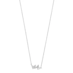 Snö of Sweden kaulakoru Vega 42, hopea/kirkas