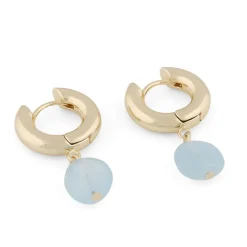 Snö of Sweden korvakoru Sanna, kulta/v.sininen