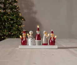 Star Trading 5-haarainen kynttelikkö Tomtefamilj