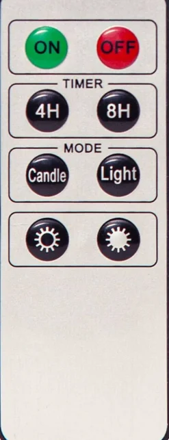 Star Trading kuusenkynttiläsarja Flamme johdoton 10 kpl