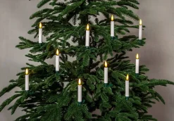 Star Trading kuusenkynttiläsarja Flamme johdoton 10 kpl