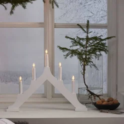 Star Trading kynttelikkö Alma 5 l valkoinen