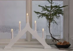 Star Trading kynttelikkö Alma 5 l valkoinen