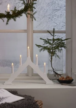 Star Trading kynttelikkö Alma 5 l valkoinen