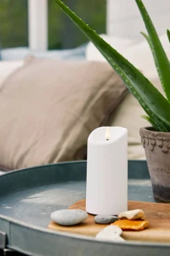 Star Trading LED-kynttilä Flamme 15 cm IP44 valkoinen