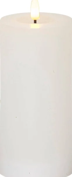 Star Trading LED-kynttilä Flamme Flow 17,5 cm valkoinen