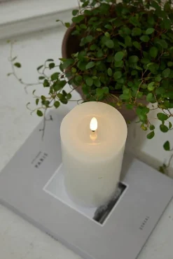 Star Trading LED-kynttilä Flamme Flow 17,5 cm valkoinen