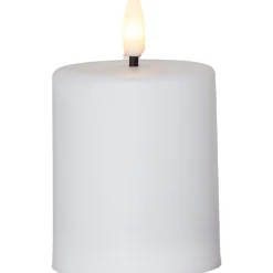 Star Trading LED-kynttilä Flamme Paula 10 cm valkoinen