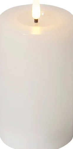 Star Trading LED-kynttilä Flamme Flow 15 cm valkoinen