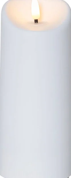 Star Trading LED-kynttilä Flamme 18 cm IP44 valkoinen