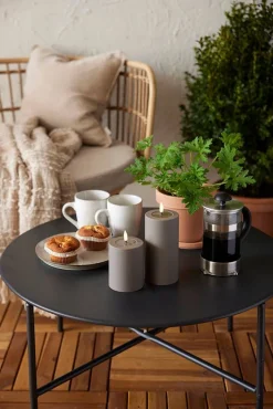 Star Trading LED-kynttilä Flamme Soft 12,5 cm ruskea